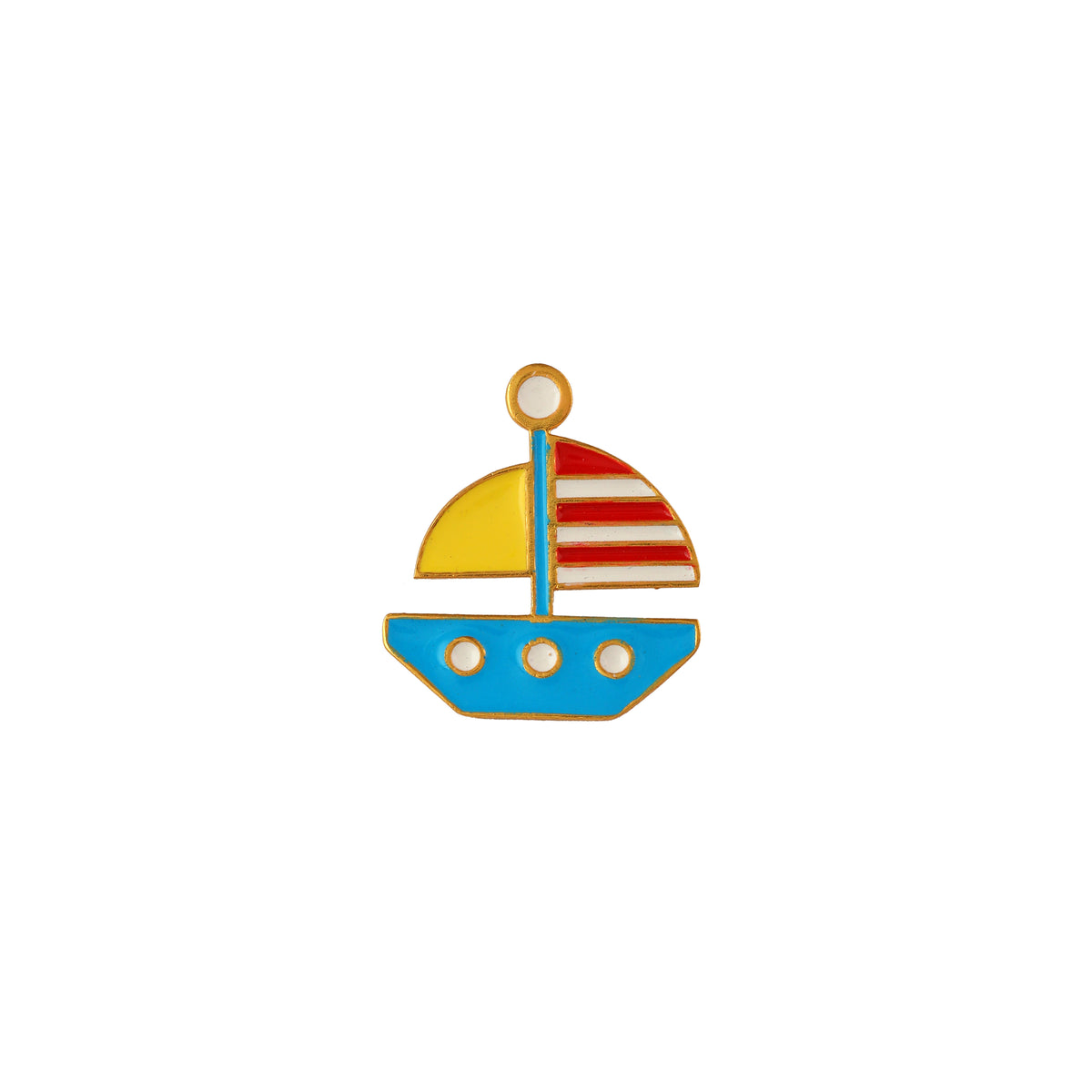 Ship brooch - Arista Jewels