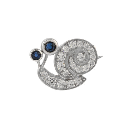 Snail Brooch - Arista Jewels