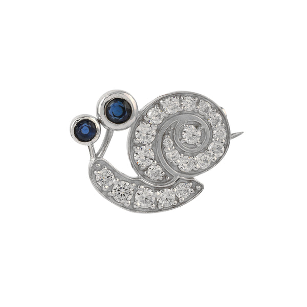 Snail Brooch