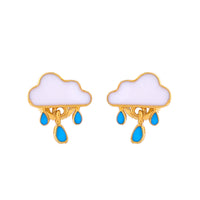 Cloud Earring Silver
