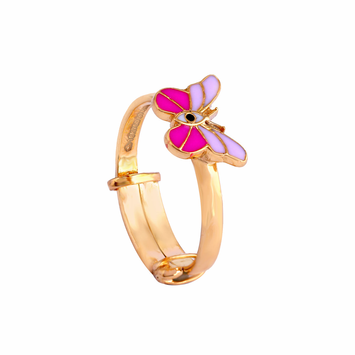 Cute Pink Butterfly ring - Arista Jewels