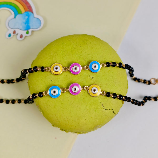 Triple Evil Eye Nazariya – Gold Plated Silver