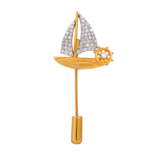 Sailing Boat Broochpin - Arista Jewels
