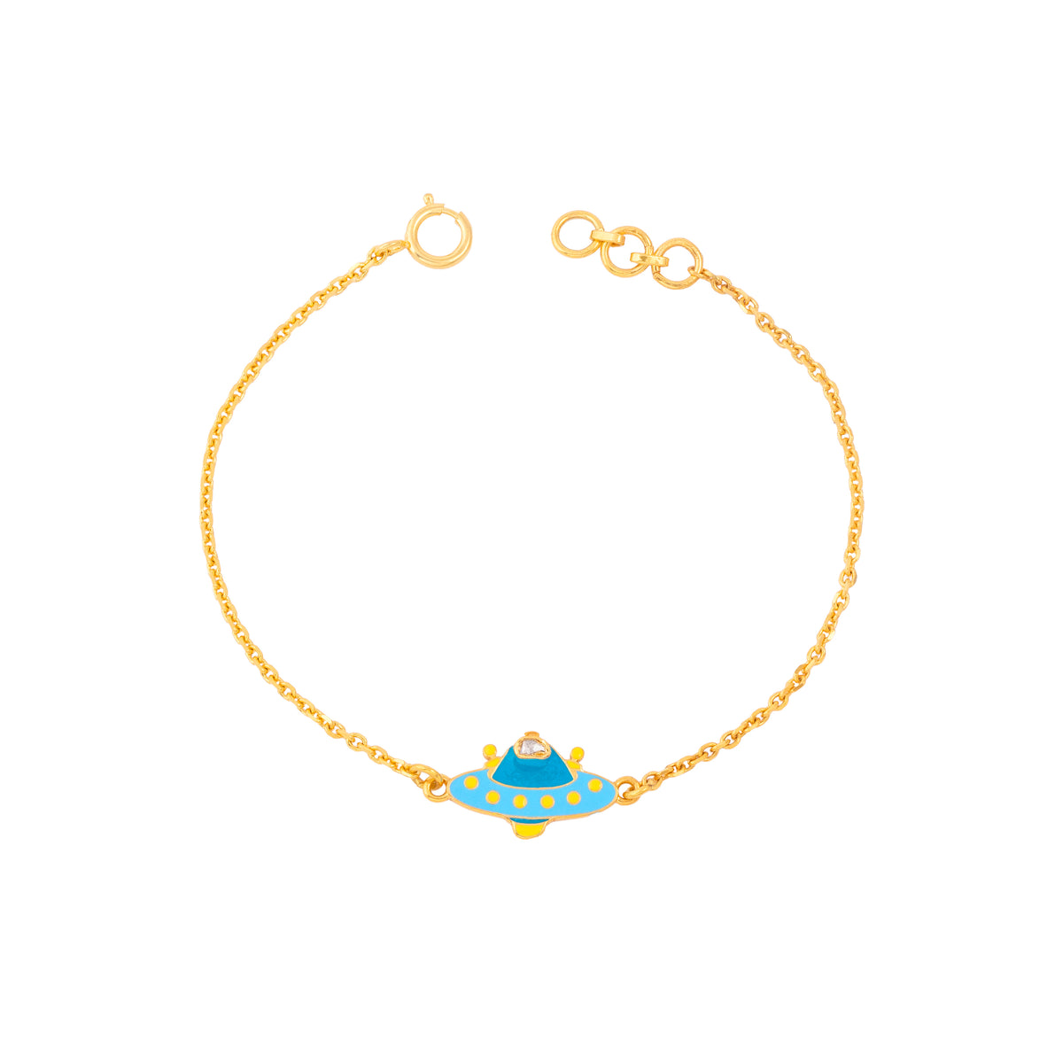 Polkie Spaceship Bracelet - Arista Jewels