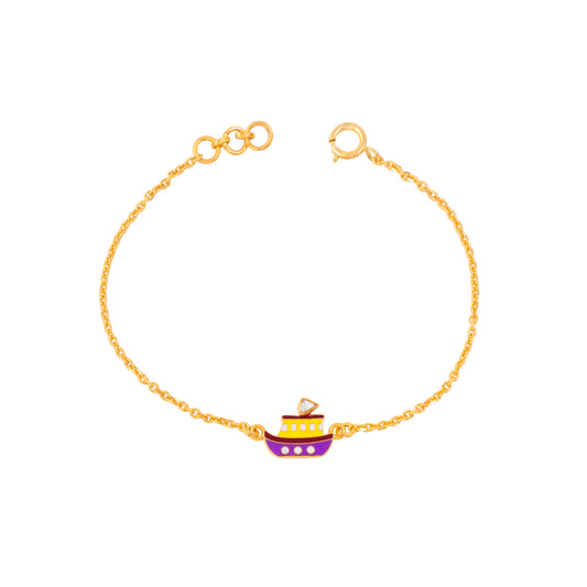 Polkie Ship Bracelet - Arista Jewels