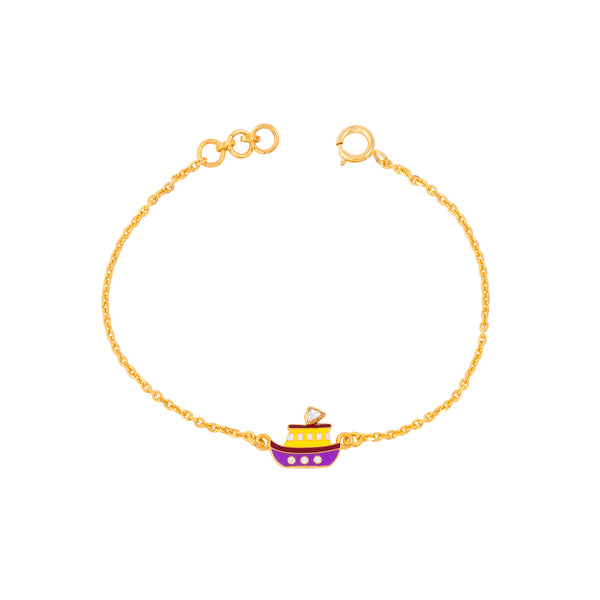 Polkie Ship Bracelet - Arista Jewels
