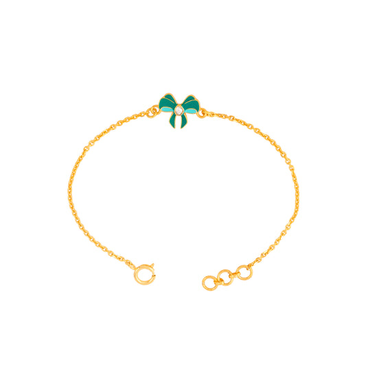 Polkie Ribbion Bracelet - Arista Jewels
