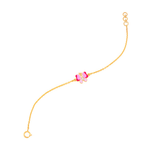 Polkie Butterfly Bracelet - Arista Jewels