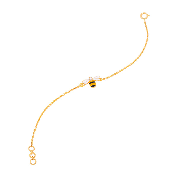 Polkie Bee Bracelet - Arista Jewels