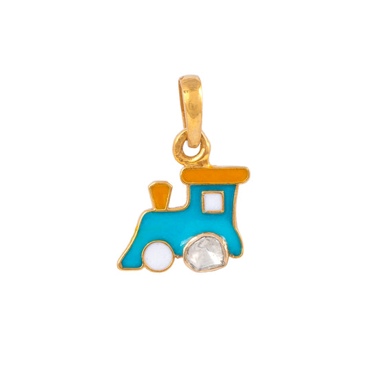 Engine Polkie Pendant - Arista Jewels