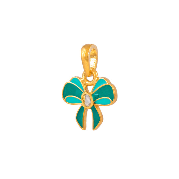 Polkie Ribbion Pendant - Arista Jewels