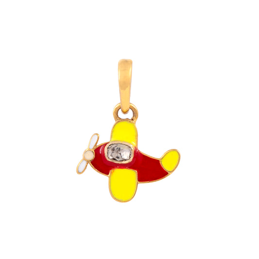Helicopter  polkie Pendant - Arista Jewels