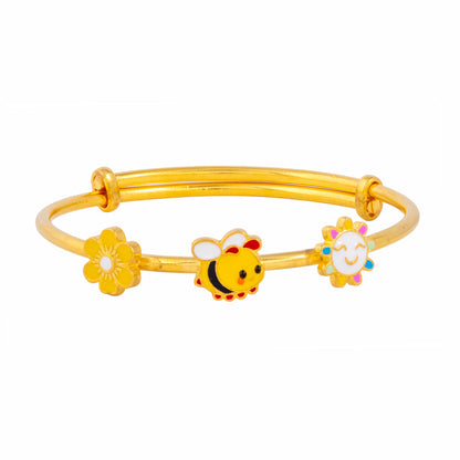 Flower Bee Sun Kada - Arista Jewels