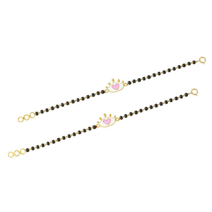 Crown Heart Kids Gold Nazariya - Arista Jewels