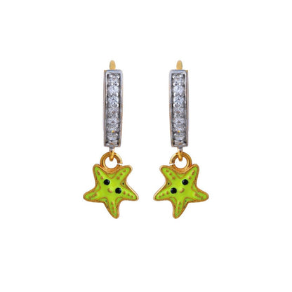 Star Fish Kids Gold Bali - Arista Jewels
