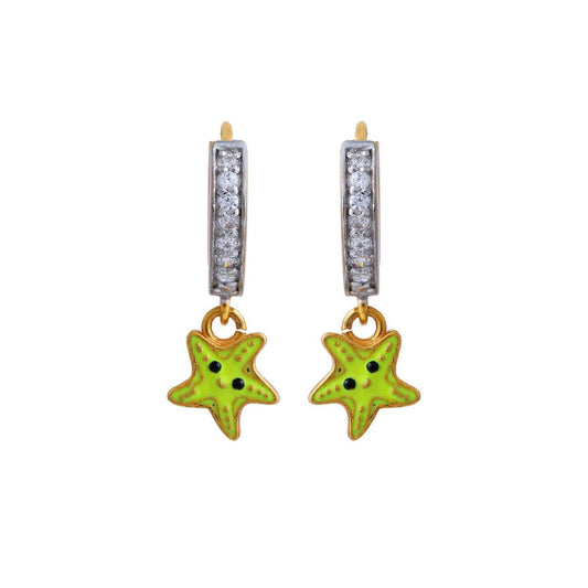 Star Fish Kids Gold Bali - Arista Jewels