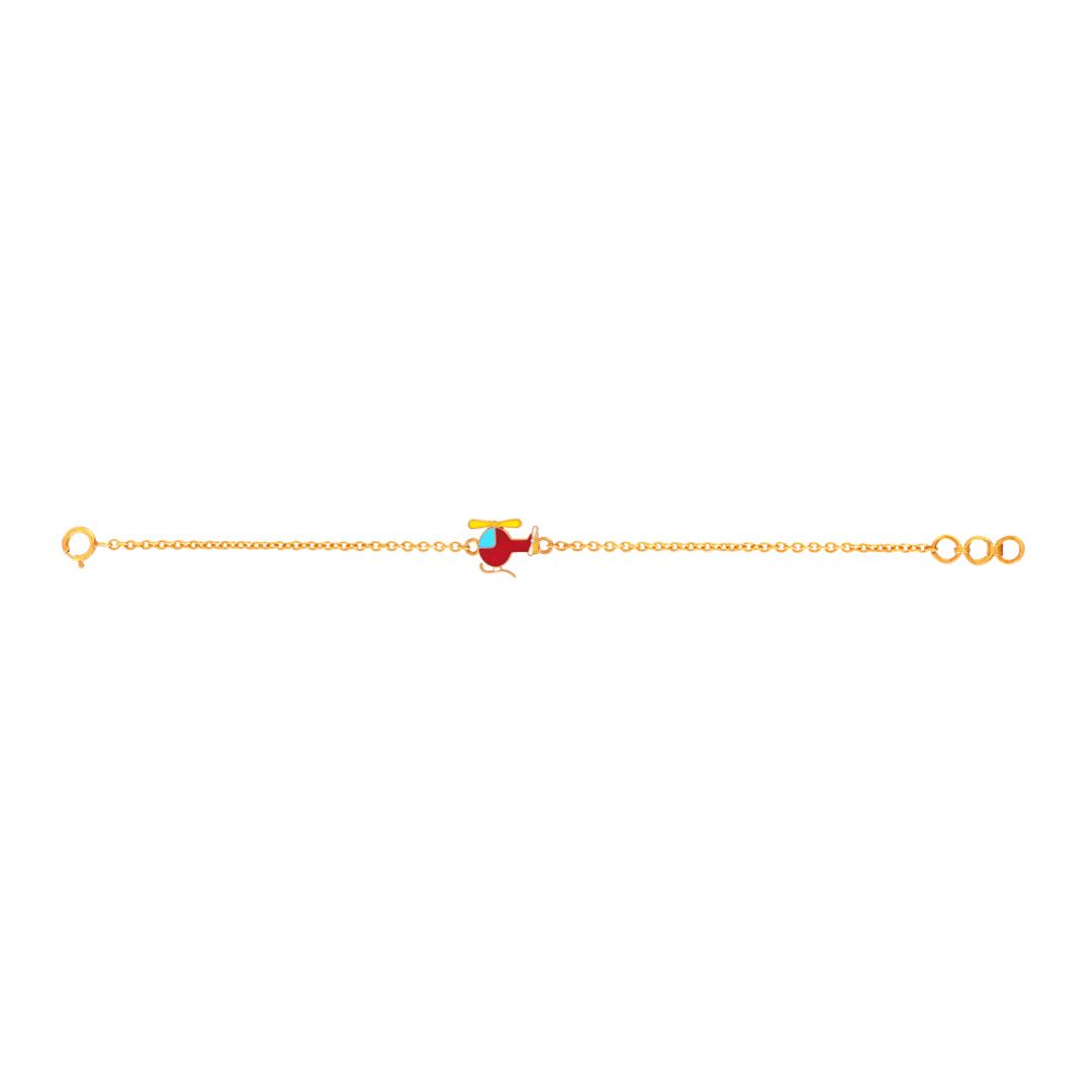 Helicopter Bracelet | Handcrafted Aviation-Inspired Jewellery for Flight Lovers