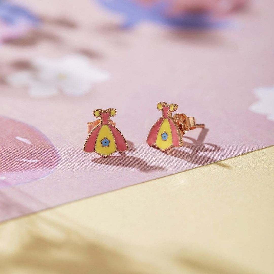 Dress Kids Gold Earrings - Arista Jewels