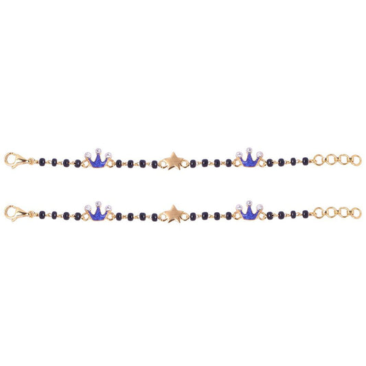 Silver Crown Star Crown Nazariya-Pair in Silver