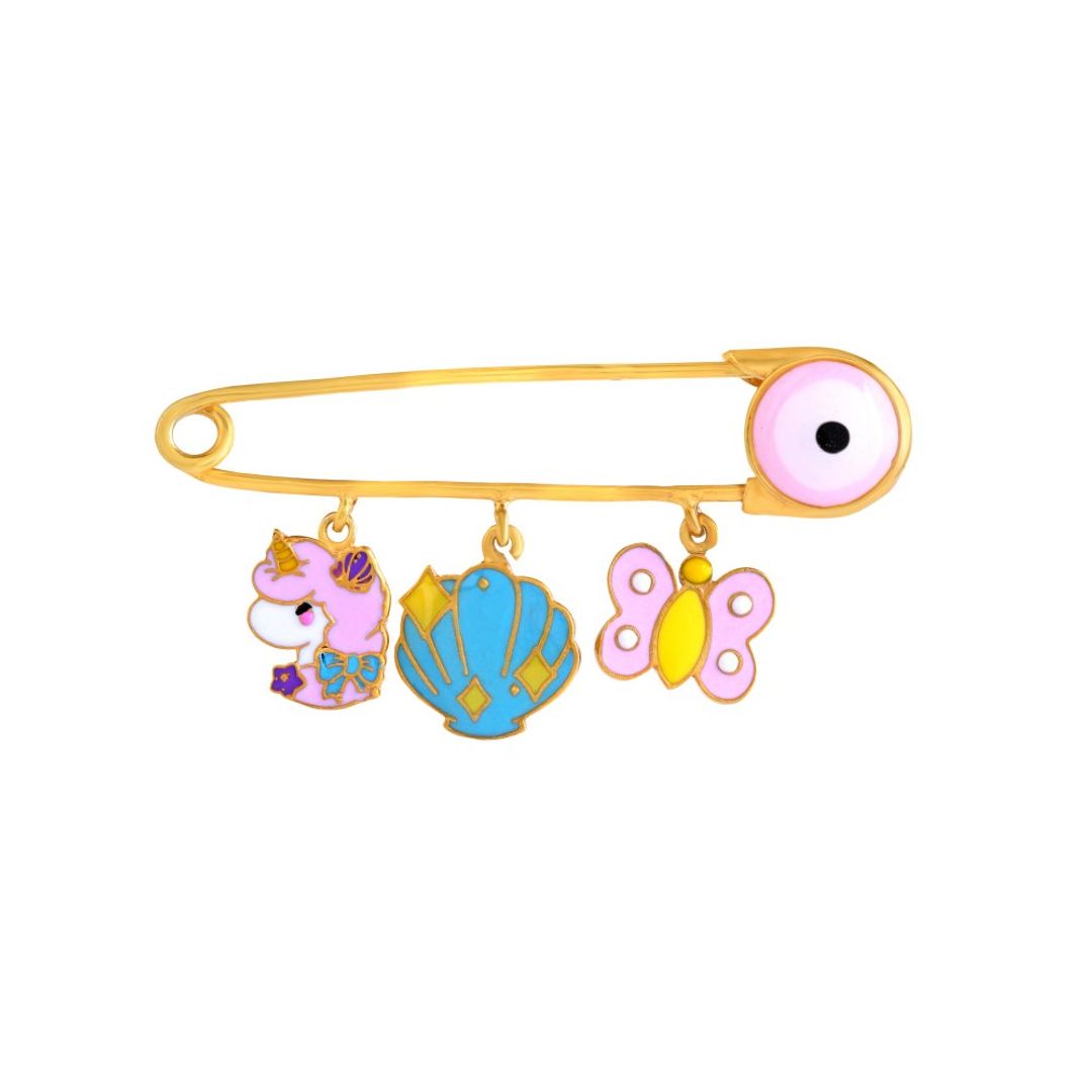 Silver Unicorn Silver Baby Pin - Arista Jewels
