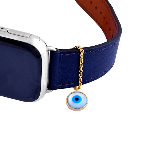 Round Evil Eye watch charm - Arista Jewels