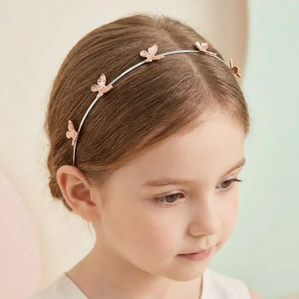 Silver Butterfly Hair Band — Human Scale