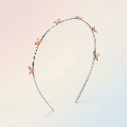 Silver Butterfly Hair Band — Main Hero