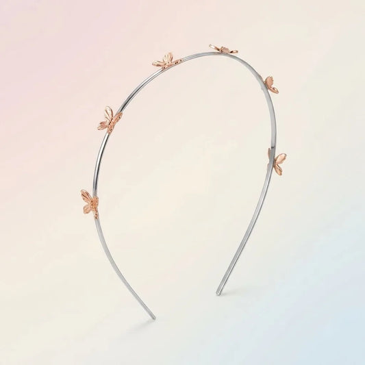 Silver Butterfly Hair Band — Main Hero