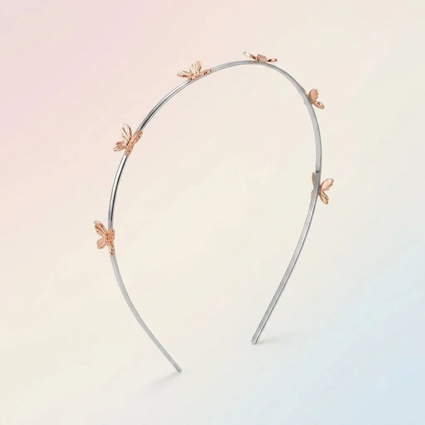 Silver Butterfly Hair Band — Main Hero