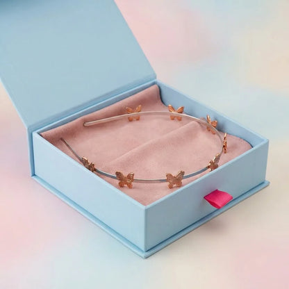 Silver Butterfly Hair Band — Packaging