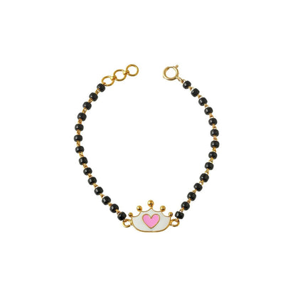 Crown Heart Kids Gold Nazariya - Arista Jewels
