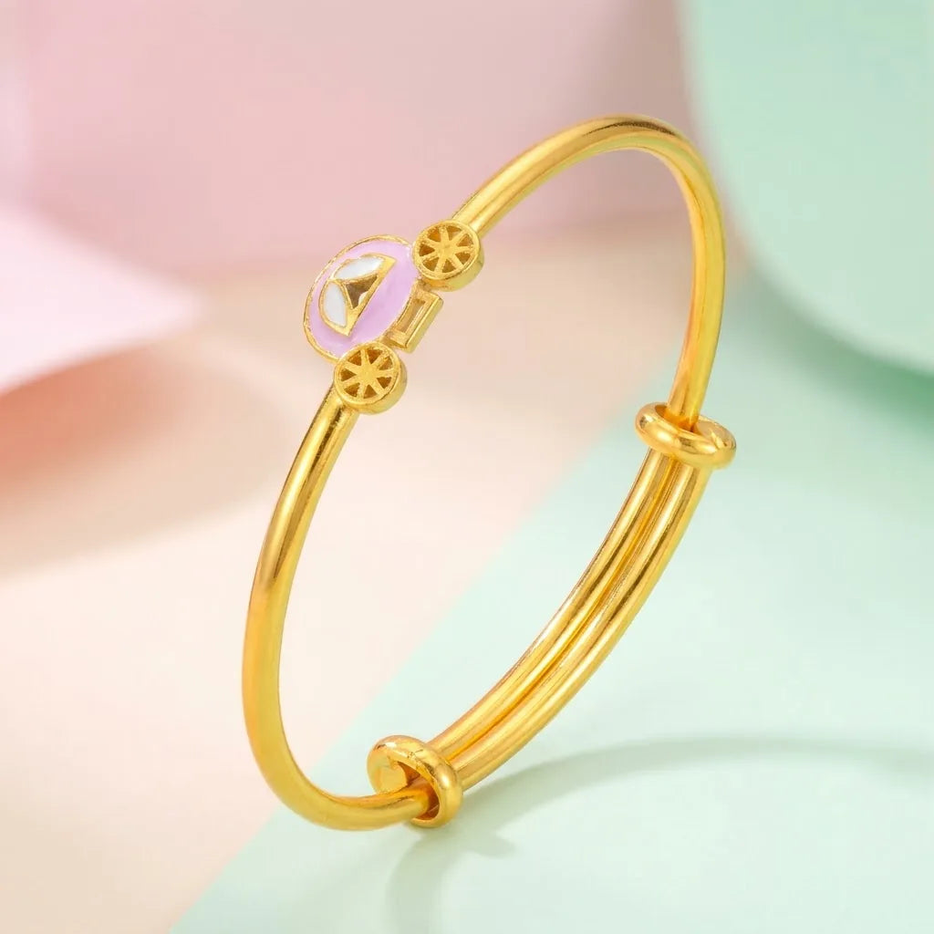 Silver Carriage Silver Kada – Princess Fairytale Charm – gallery image 3