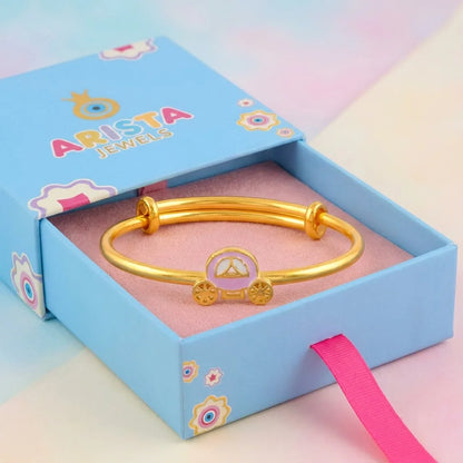 Silver Carriage Silver Kada – Princess Fairytale Charm – gallery image 7