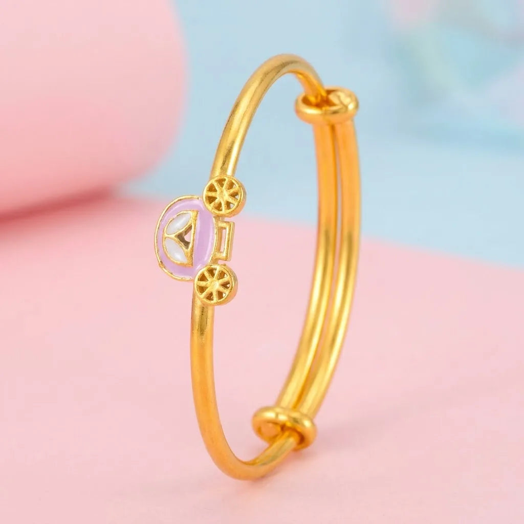 Silver Carriage Silver Kada – Princess Fairytale Charm – gallery image 8