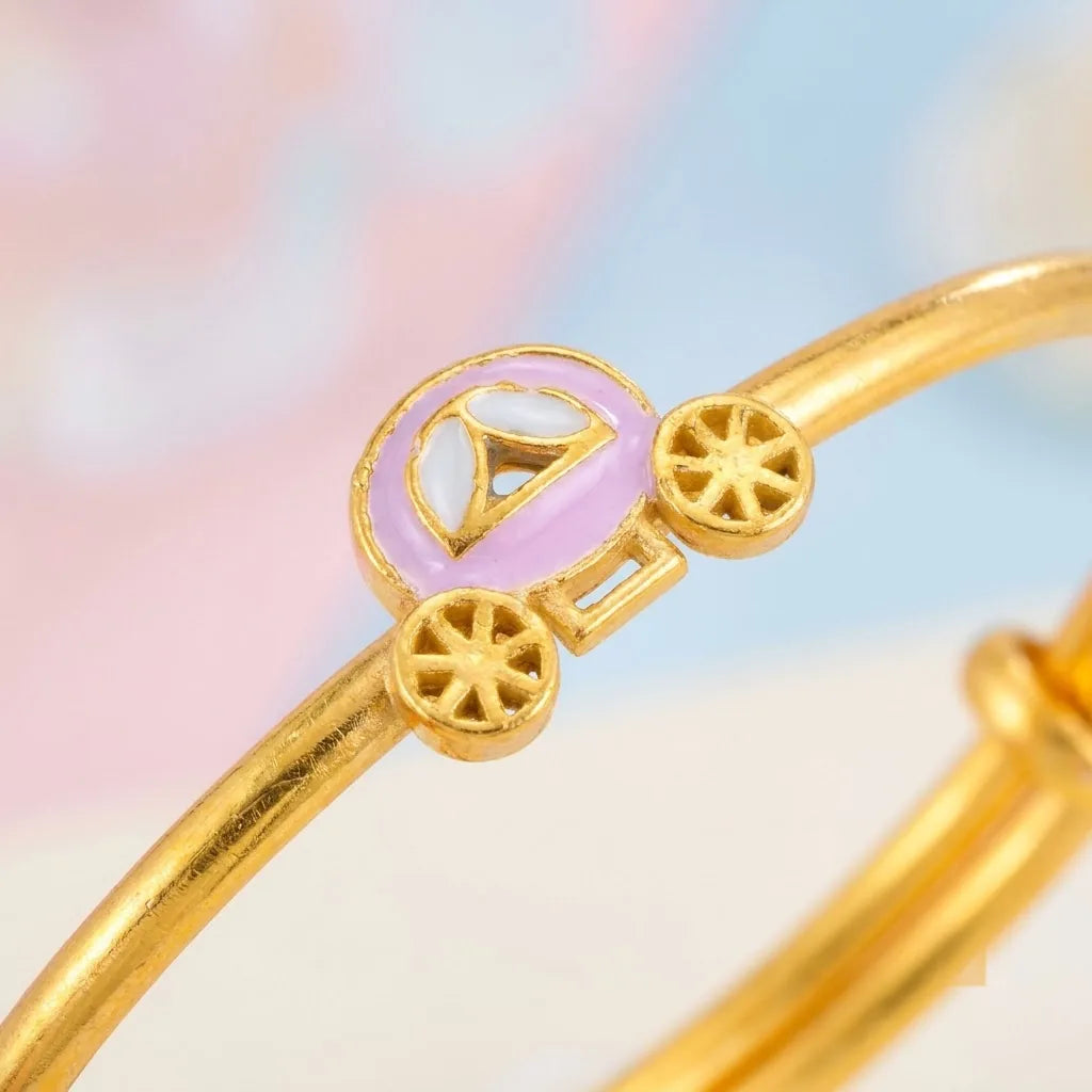 Silver Carriage Silver Kada – Princess Fairytale Charm – gallery image 9