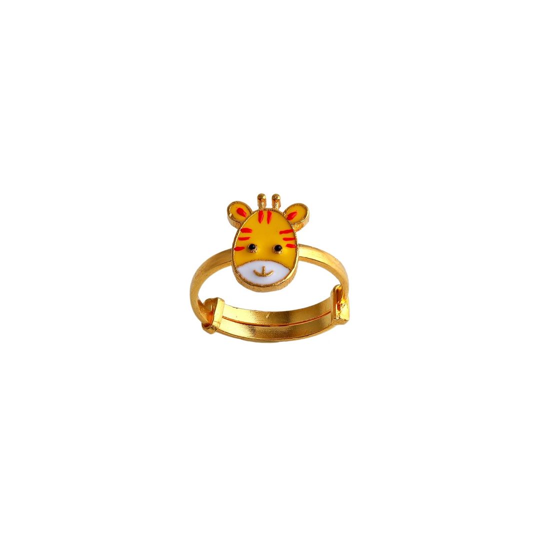 Adorable Giraffe Kids Gold Ring - Arista Jewels
