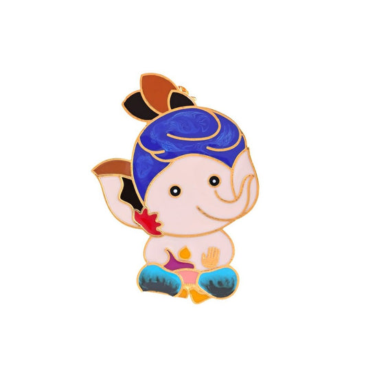 Ganesha baby brooch - Arista Jewels