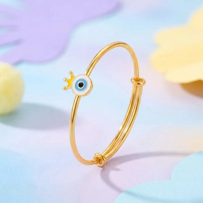 Silver Evil Eye Crown Silver Kada – Royal Protection – gallery image 6