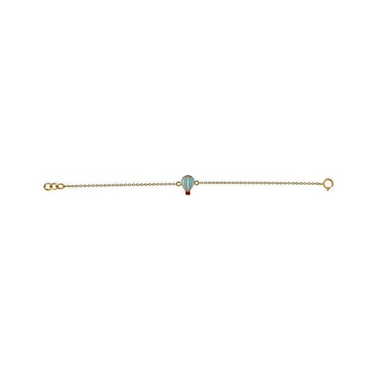 Hot Balloon Kids Gold Bracelet - Arista Jewels