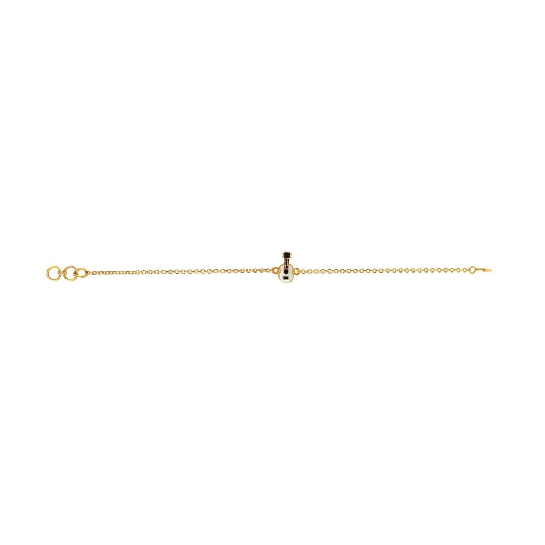 Guitar Kids Gold Bracelet - Arista Jewels