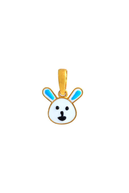 Rabbit Kids Gold Pendant - Arista Jewels