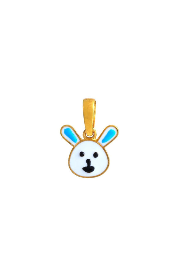 Rabbit Kids Gold Pendant