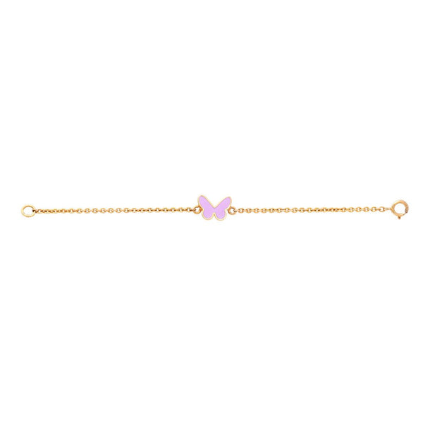 Cute Pink Butterfly Bracelet
