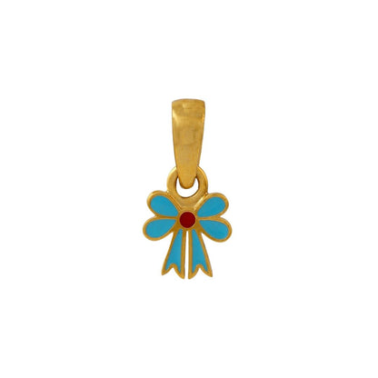 Blue Ribbon Kids Gold Pendant - Arista Jewels