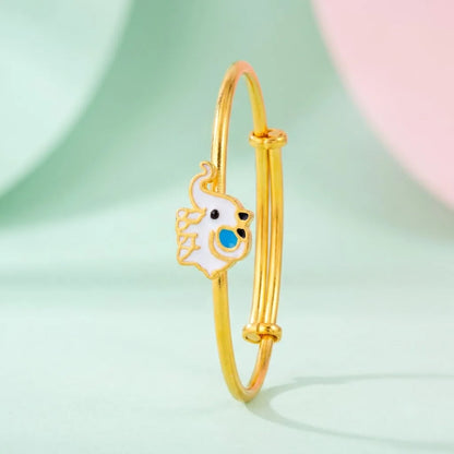Silver Elephant Kada – gallery image 3