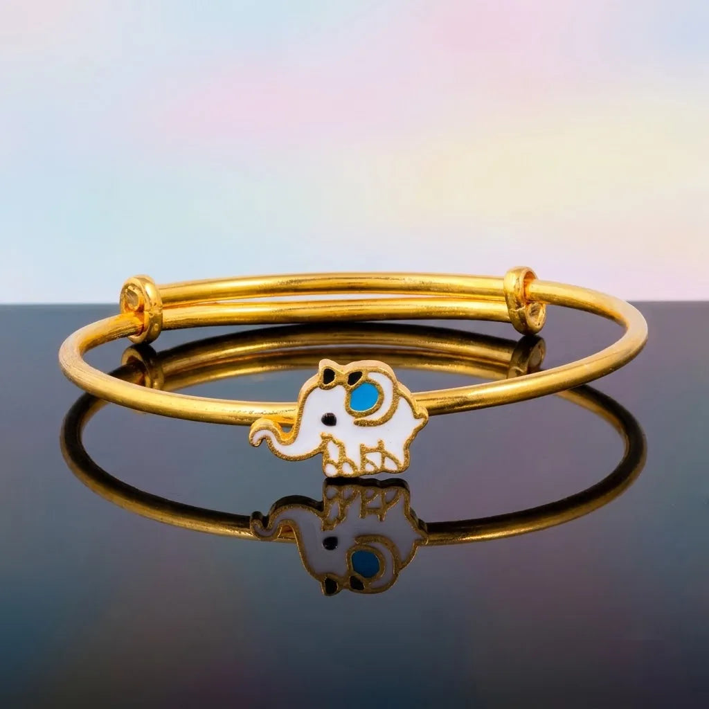 Silver Elephant Kada – gallery image 5