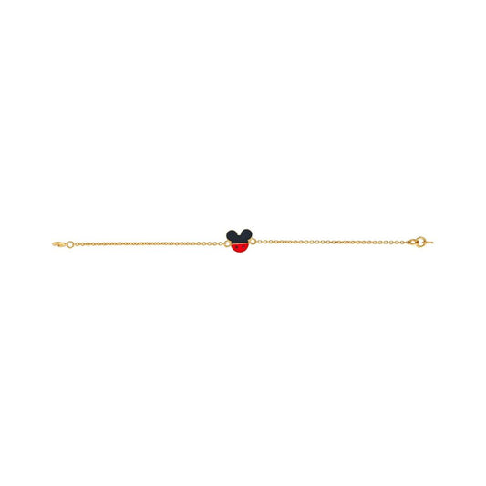 Mickey Kids Gold Bracelet in yellow gold