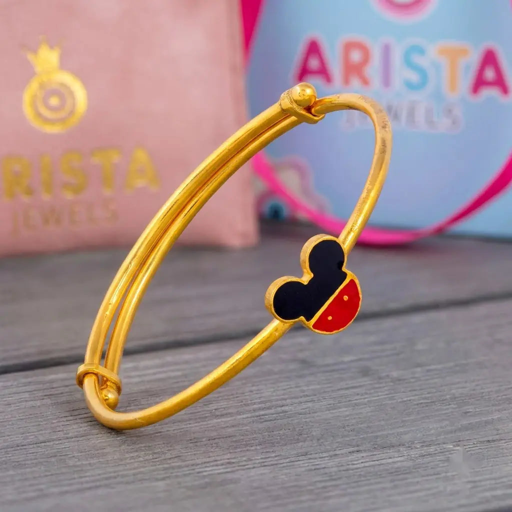 Silver Mickey Mouse Silver Kada – Artistic styled product image