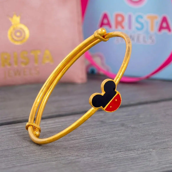 Silver Mickey Mouse Silver Kada – Artistic styled product image