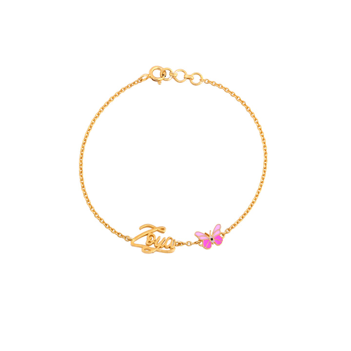 Pink butterfly